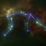 Immagine di una bilancia con simboli zodiacali, rappresenta l'oroscopo del 2026 per il segno della Bilancia.