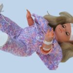 Bambola anni '70 in esposizione, valore stimato oltre 3000 euro.