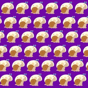 Immagine di cinque immagini simili, con un oggetto diverso da trovare tra di esse.